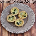 Broccoli and Cheddar Mini Quiches for Pinterest