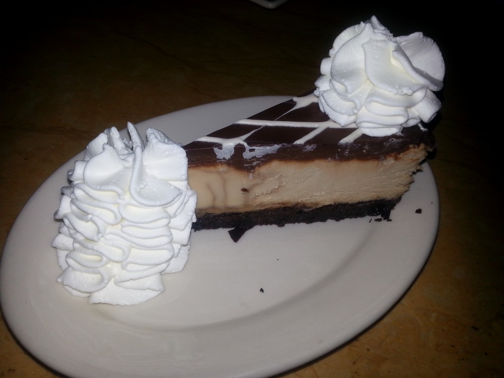 Mocha Cheesecake from the Cheesecake Factory.