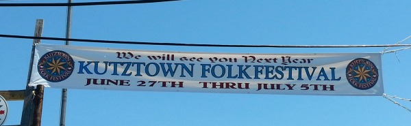 Already planning the dates of 2015 Kutztown Folk Festival