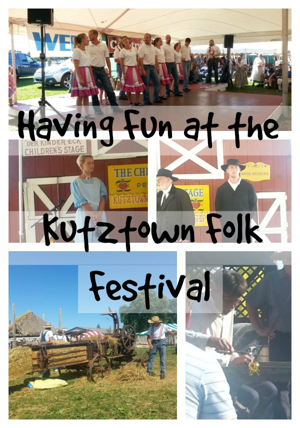 Demostrations at the Kutztown Folk Festival