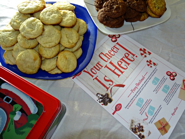 cookies- spread the cheer sign