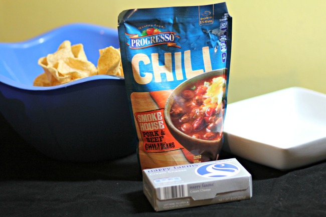 ingredients for chili cheese dip